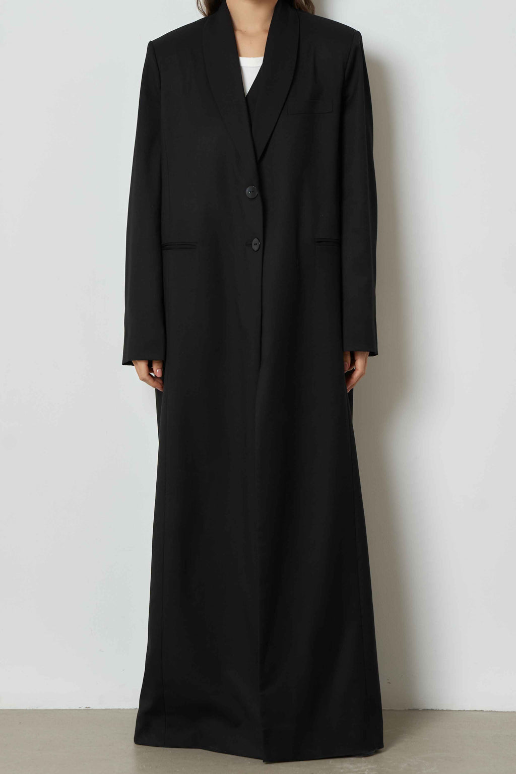 The Santal blazer in twill blend