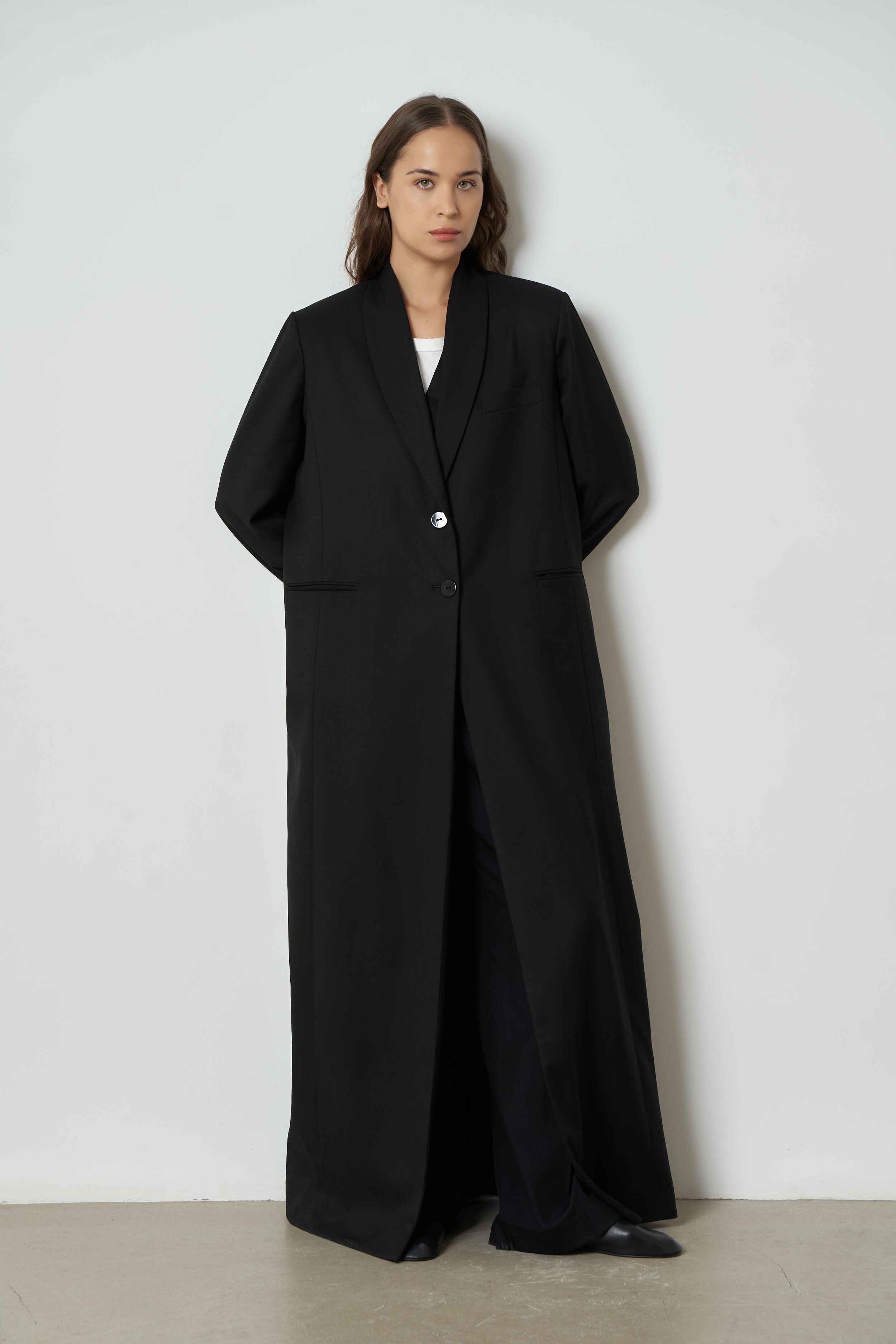 The Santal blazer in twill blend