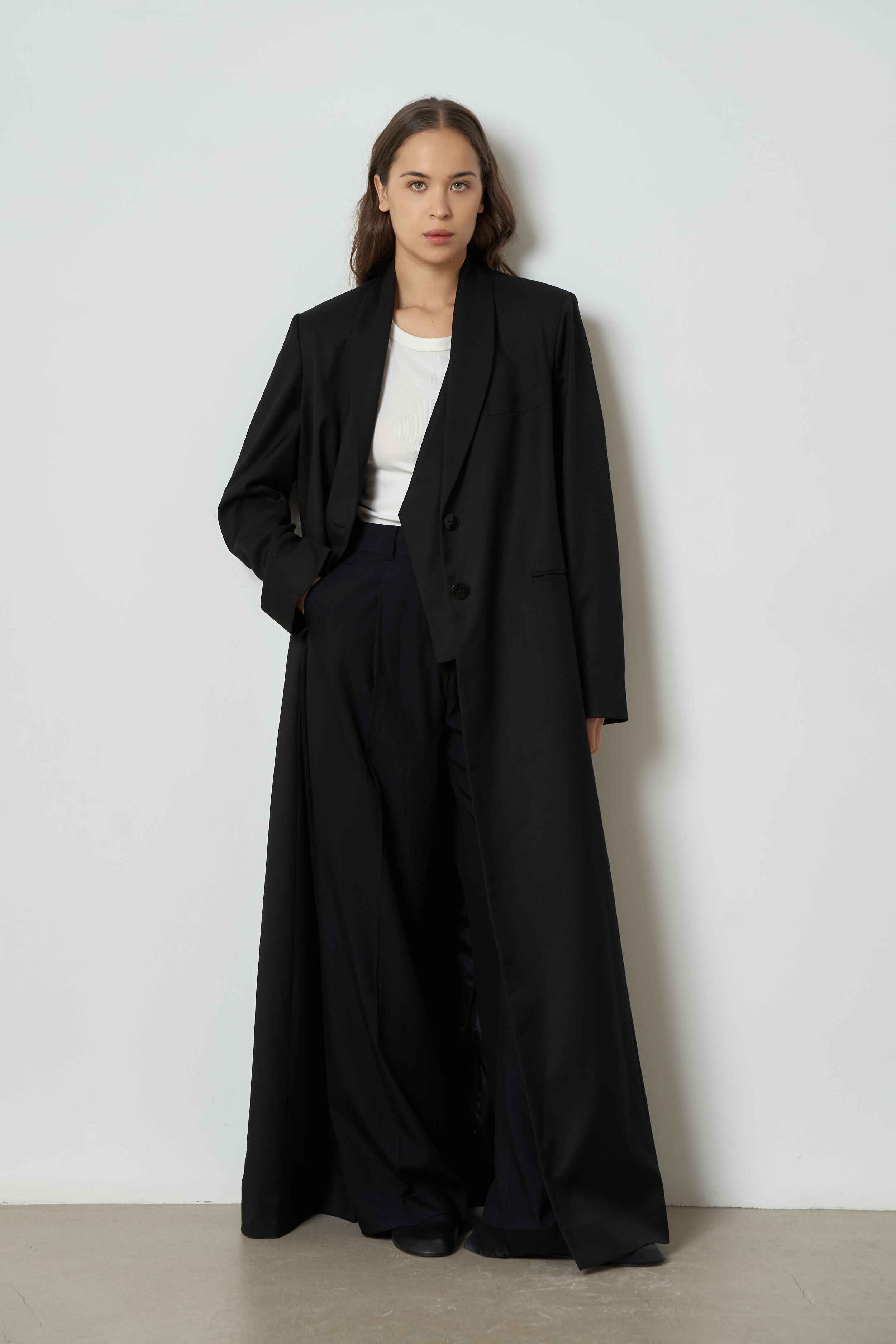 The Santal blazer in twill blend
