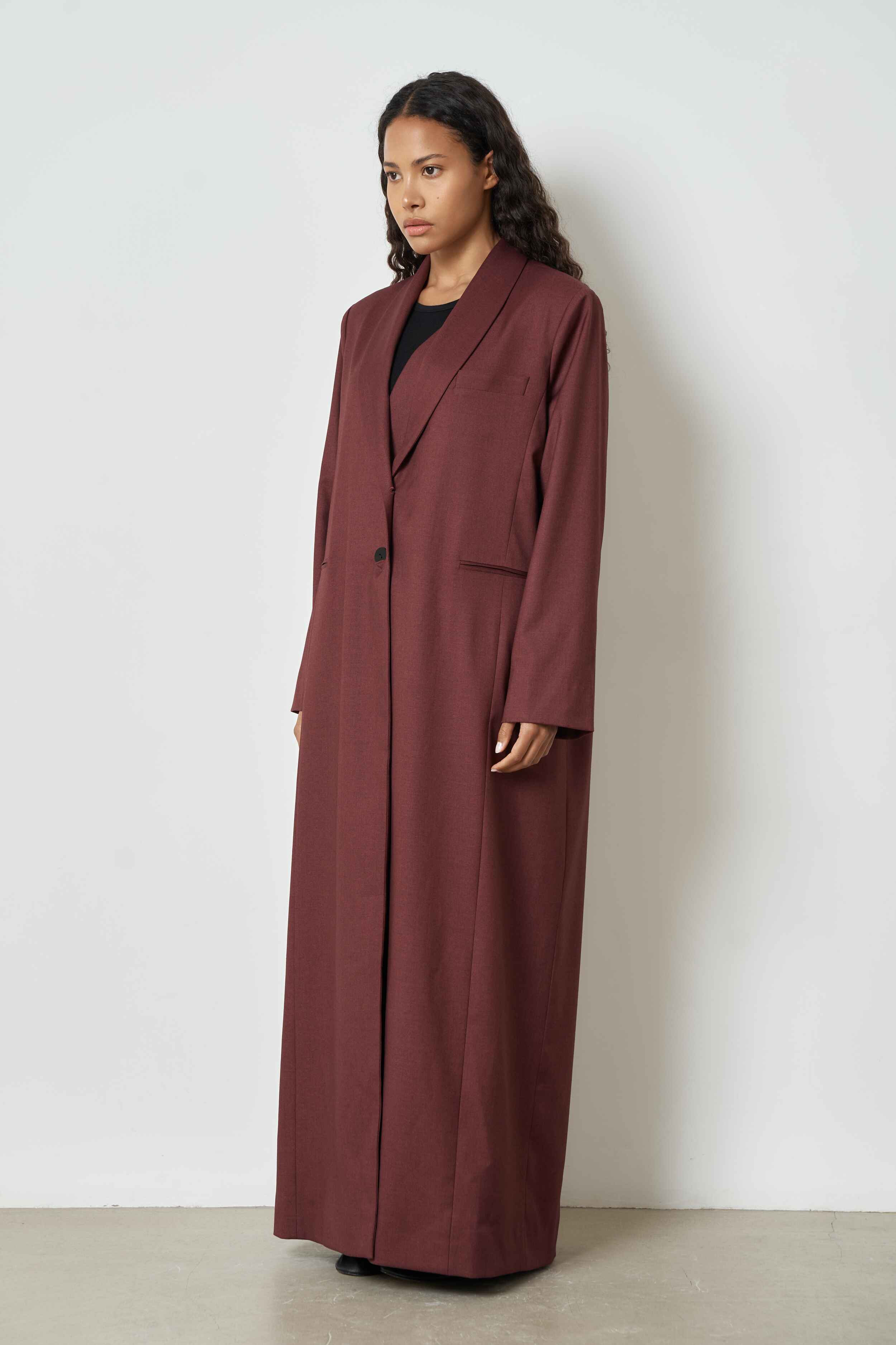 The Santal blazer in twill blend