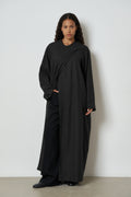 The Camellia overcoat in wool-blend