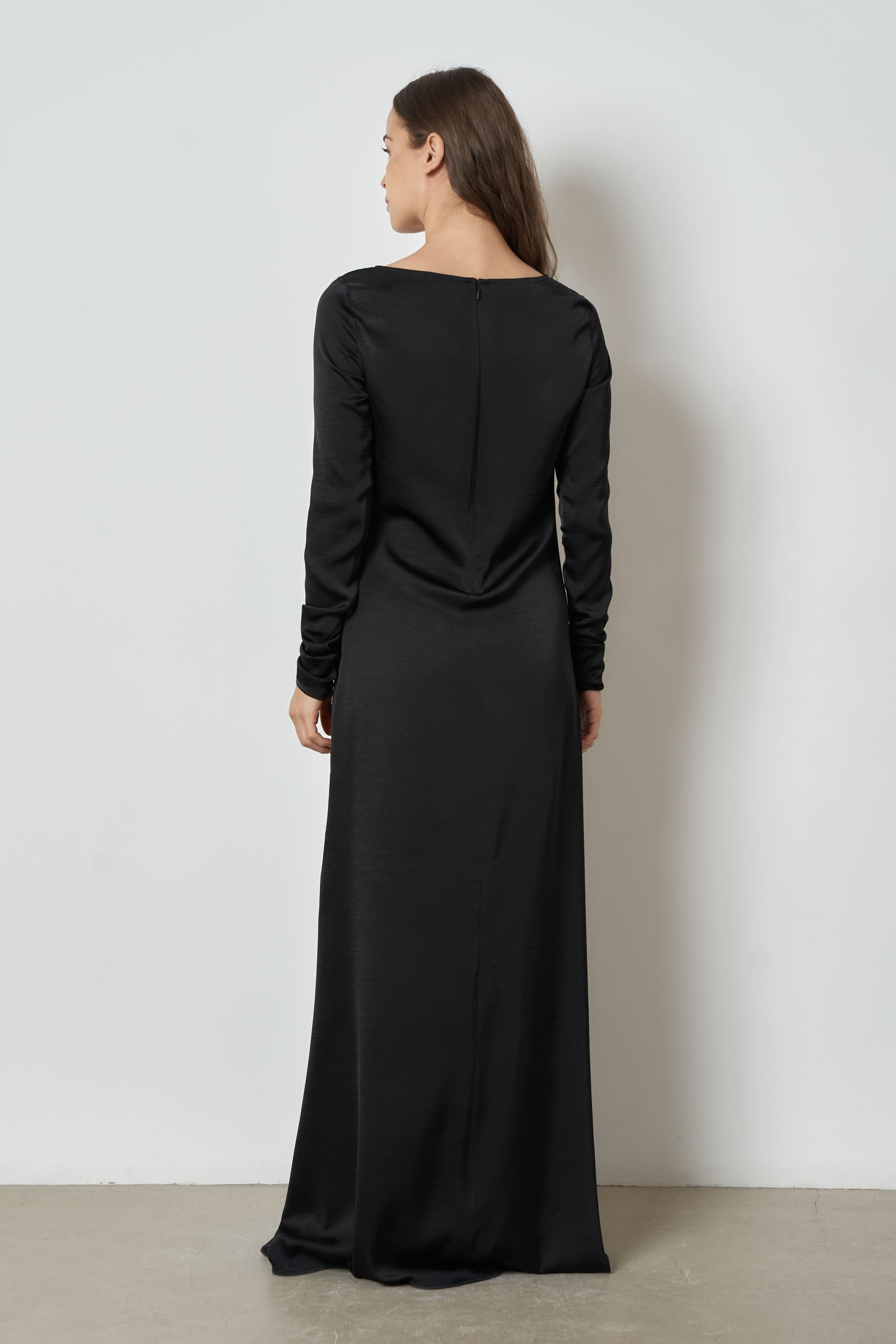 The Azalea dress in satin