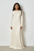 The Azalea dress in satin